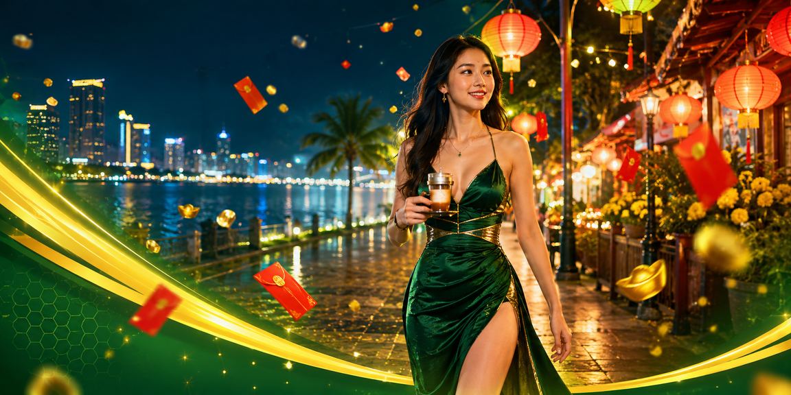Người chơi tại Quy Nhơn mở phong bì đỏ nhận thưởng khuyến mãi bên tách cà phê